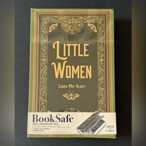 Little Women Fake Book Safe w/ Combination Lock Hidden Safe Diversion Safe NEW